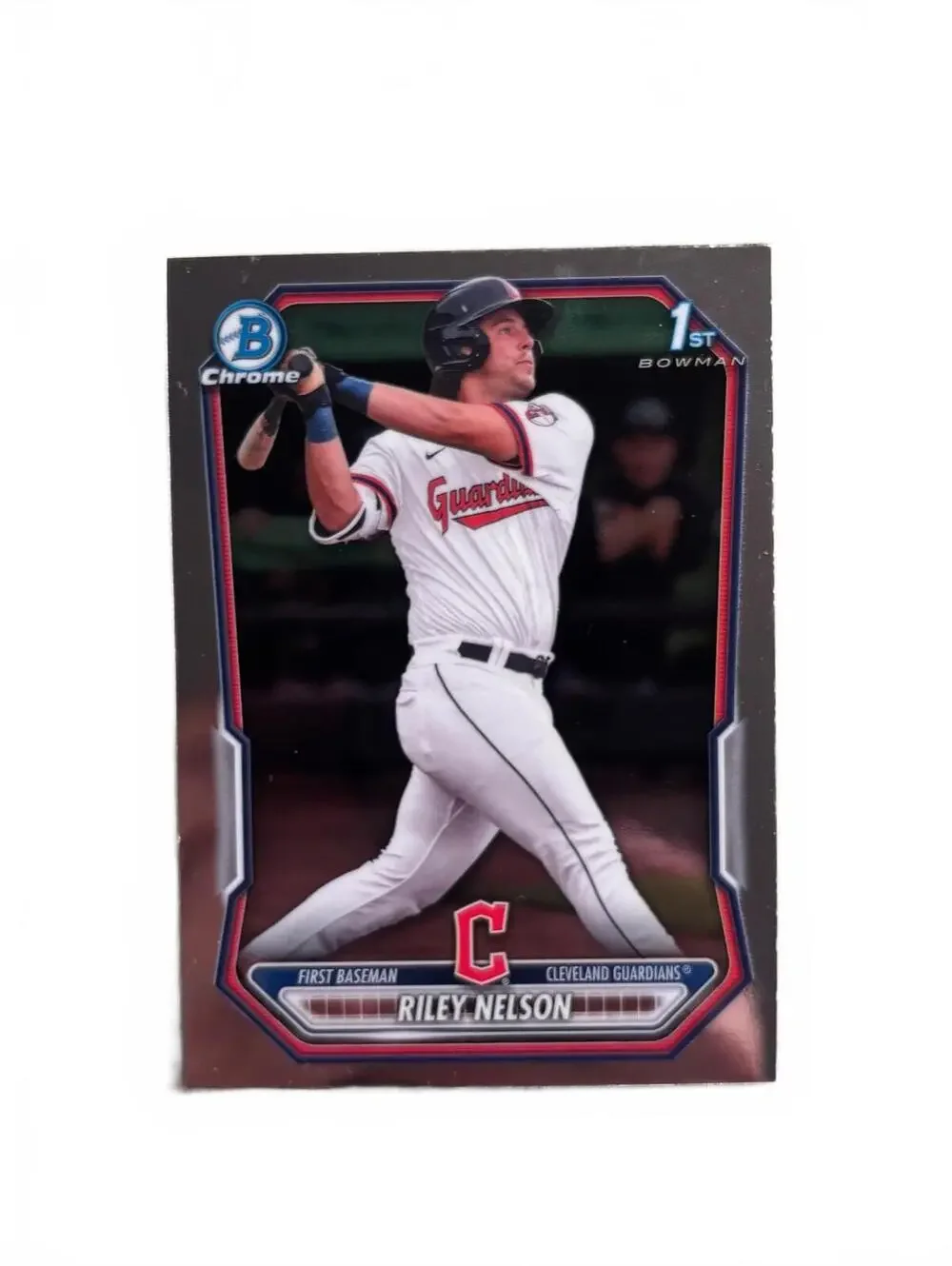 2023 Bowman Chrome Riley Nelson Cleveland Guardians Baseball
